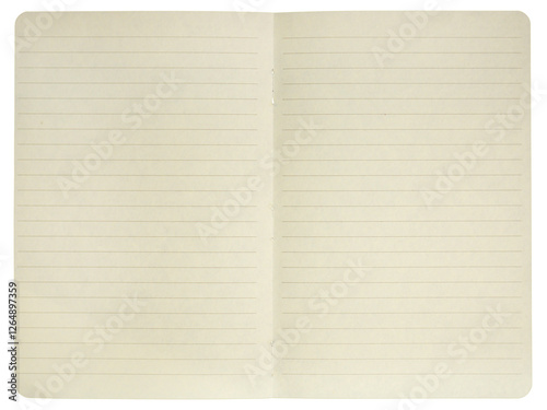 notebook sheet, torn page from a notebook, writing paper texture and background