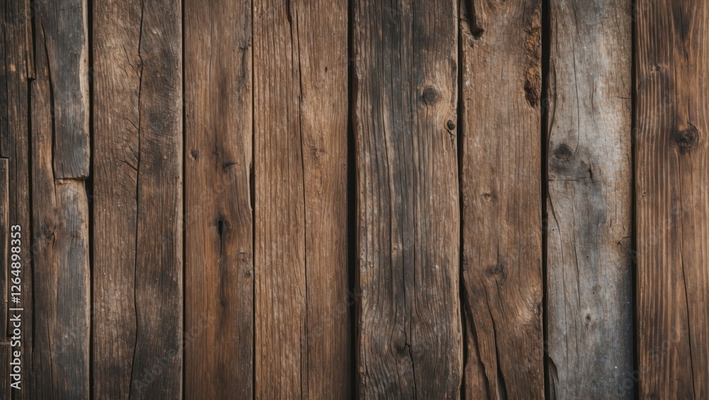 Fototapeta premium Wooden Wall Texture with Natural Grain Patterns Suitable for Background Applications Copy Space