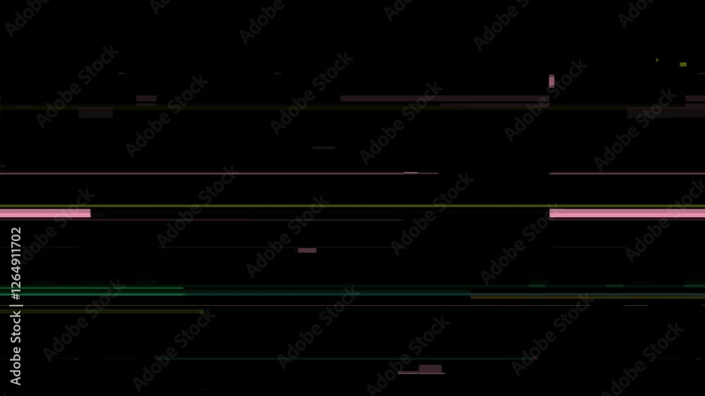 black line light switch background loop interference