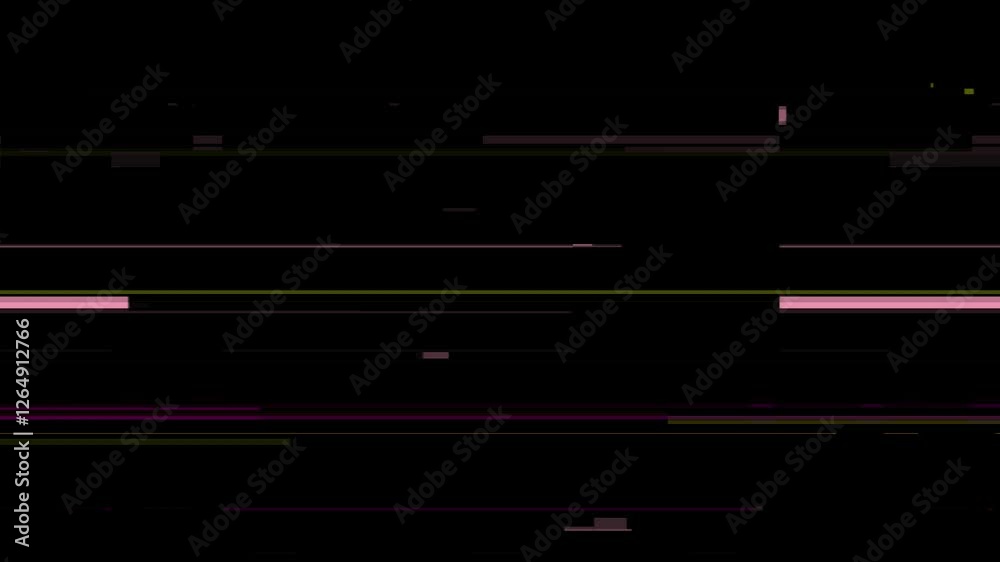 black line light switch background loop interference