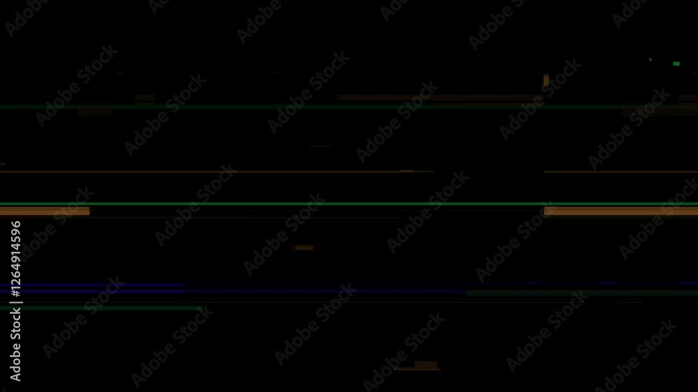 black line light switch background loop interference