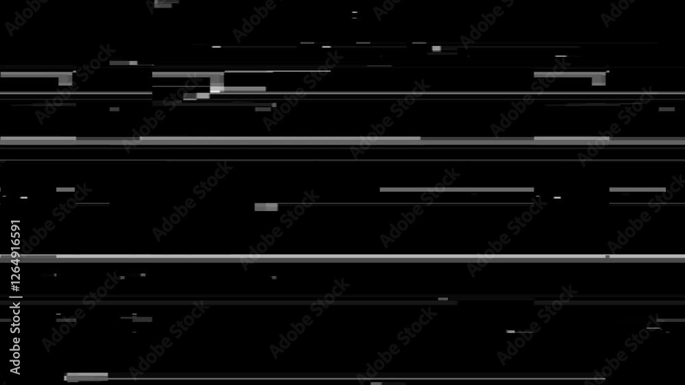 black line light switch background loop interference