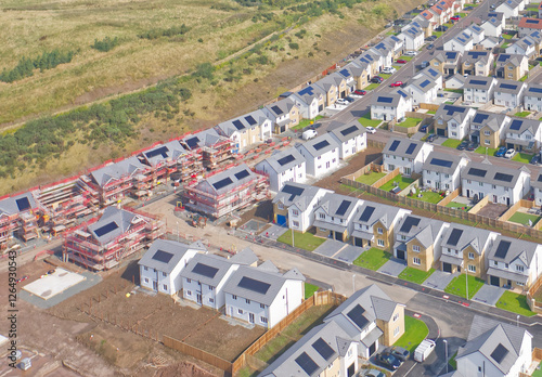 New housing development at Dargavel in Bishopton photo