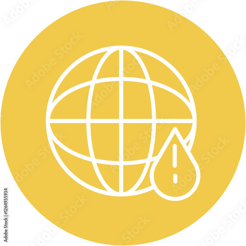 Water Crisis Icon