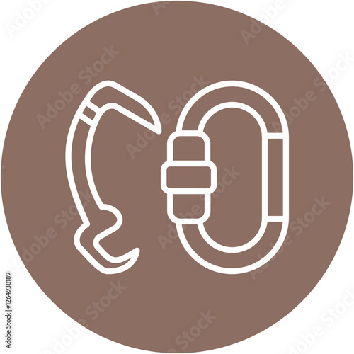 Climbing Protection Icon