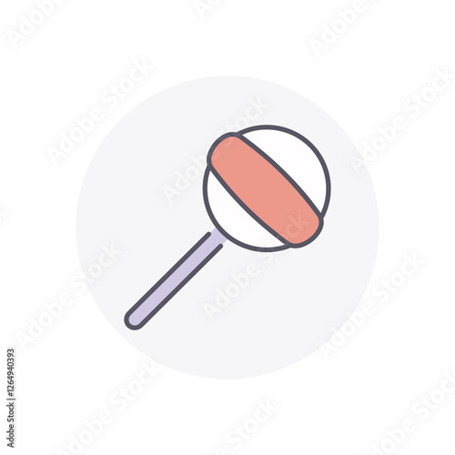 Lollipop vector icon stock illustration