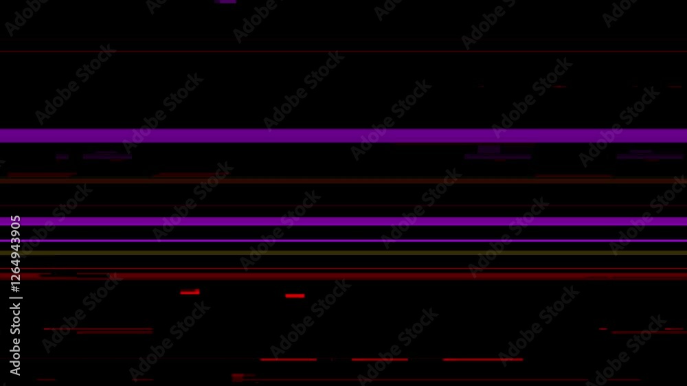 black line light switch background loop interference