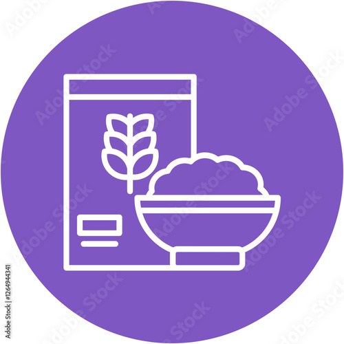 Oatmeal Icon