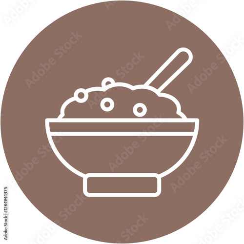 Porridge Bowl Icon