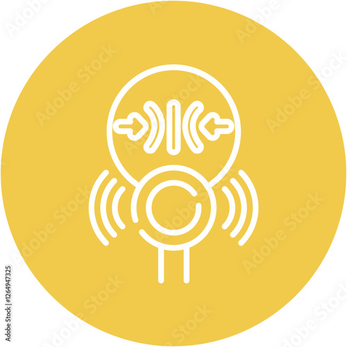 Piezoelectric Sensor Icon