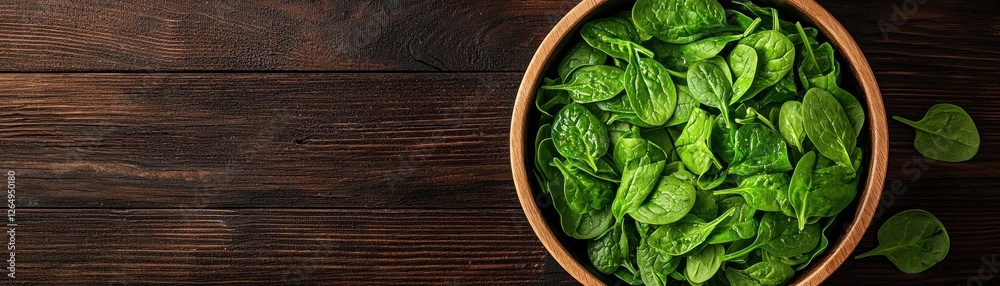 Sauteed Spinach with Garlic and Olive Oil Served in a Wooden Bowl on a Rustic Wooden Table Background Healthy Nutritious and Delicious Vegetable Dish Sauteed Spinach with Garlic and Olive Oil Served in a Wooden Bowl on a Rustic Wooden Table Background Healthy Nutritious and Delicious Vegetable Dish