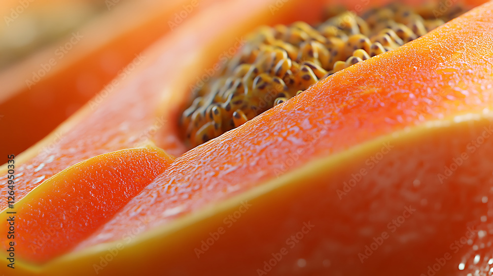 close up of a slice of orange close up of a slice of orange