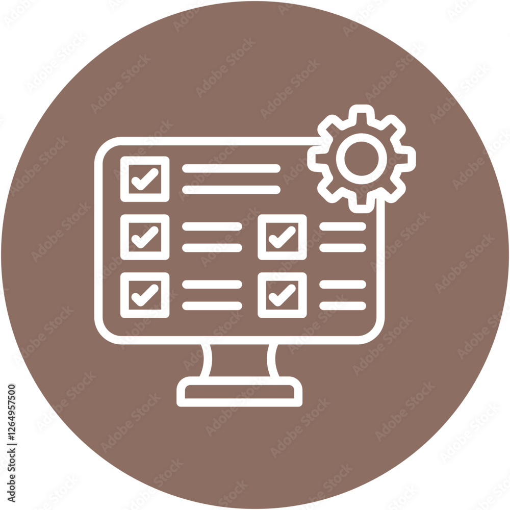 GUI Testing Icon GUI Testing Icon