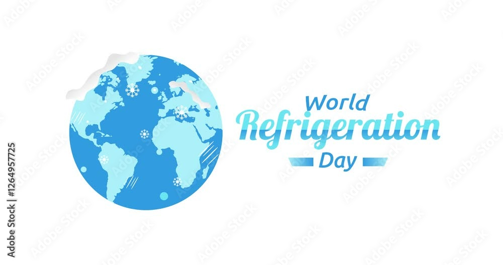 world refrigeration day motion video, ideal for world refrigeration day celebration world refrigeration day motion video, ideal for world refrigeration day celebration