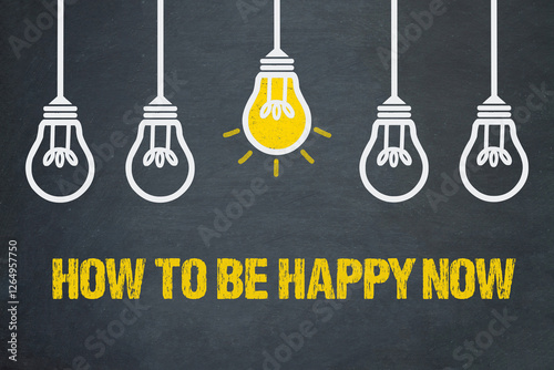 How to be happy now	
 photo