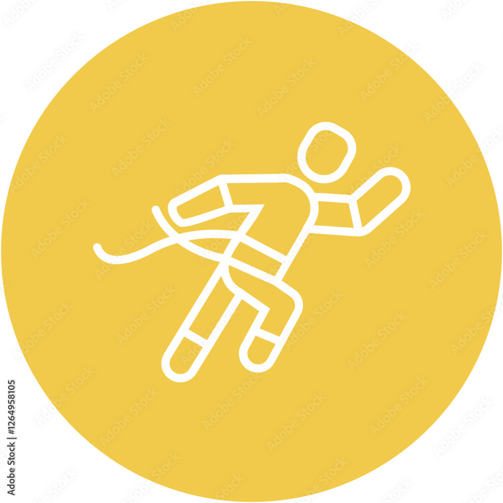 Crossed Finish Line Icon Crossed Finish Line Icon