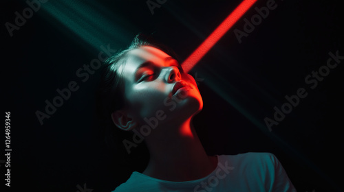 Contrasting Light Portrait