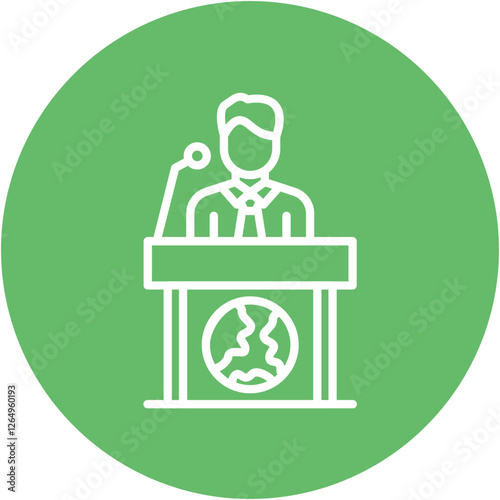 News Anchor Icon