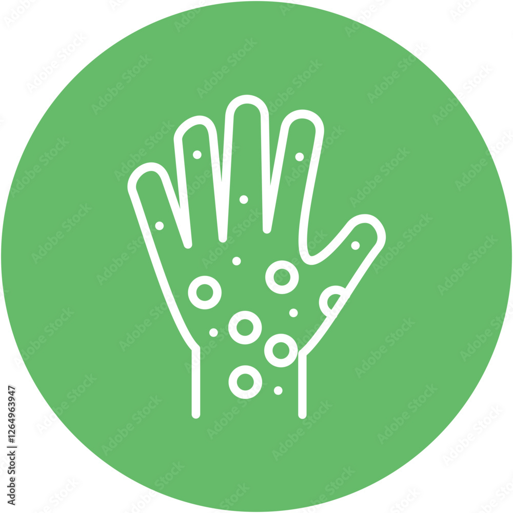 Obraz premium Rash Icon