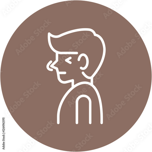 Nasal Congestion Icon