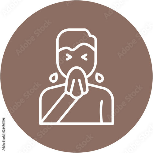 Sneezing Icon