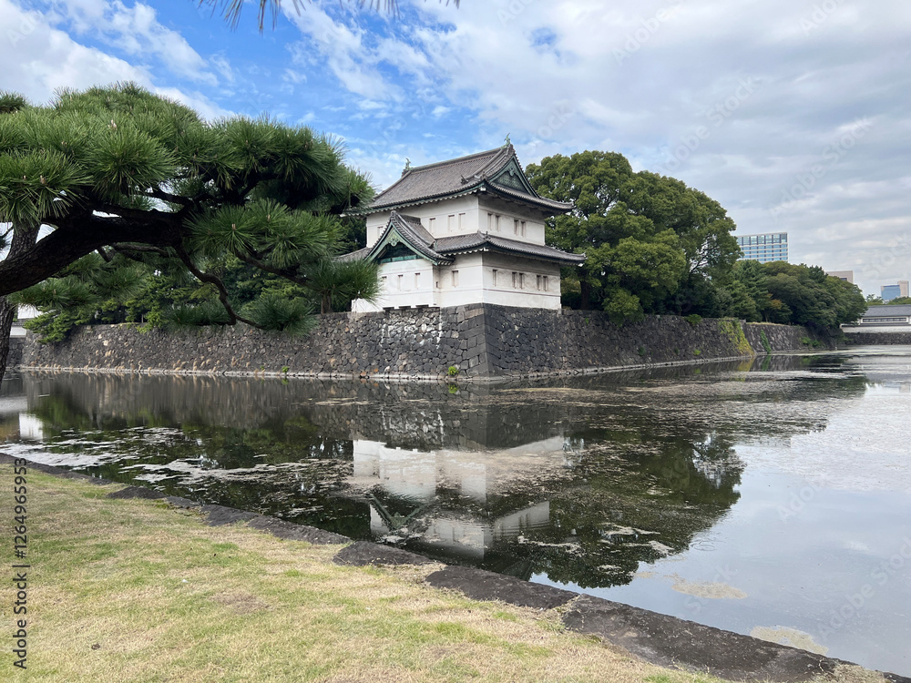 The Imperial Palace in Tokyo