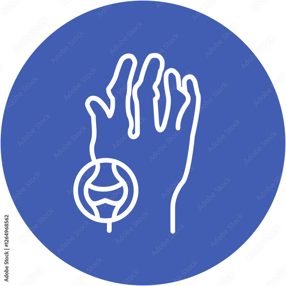 Obraz premium Rheumatoid Factor Icon