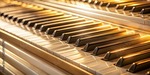 Long Exposure Photo of Modern Beige Graphic Keys Collection