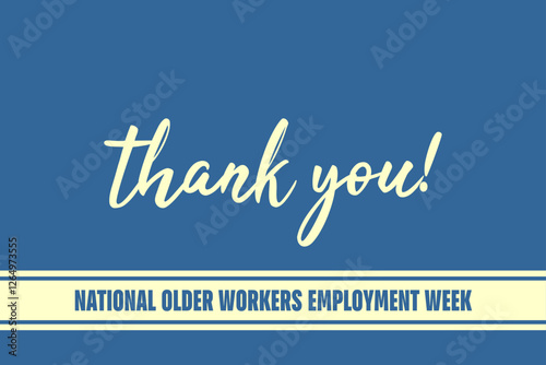 National Older Workers Employment Week