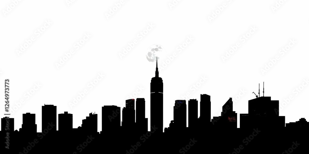 Abstract city featuring a factory and skyline with tall buildings, factory Cityscape in High Contrast 3D Style. winter evening, sunset, snow gently falling, rainy morning text space background . Abstract city featuring a factory and skyline with tall buildings, factory Cityscape in High Contrast 3D Style. winter evening, sunset, snow gently falling, rainy morning text space background .