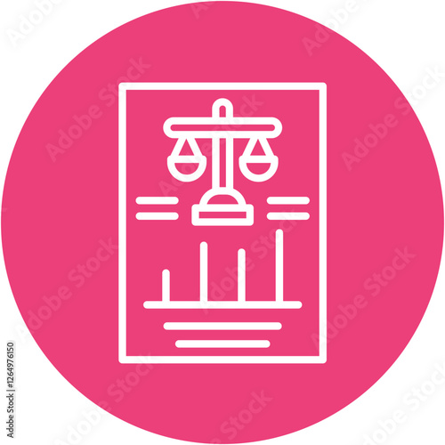 Legal Analysis Icon