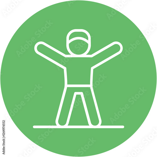 Marathon Stretches Icon