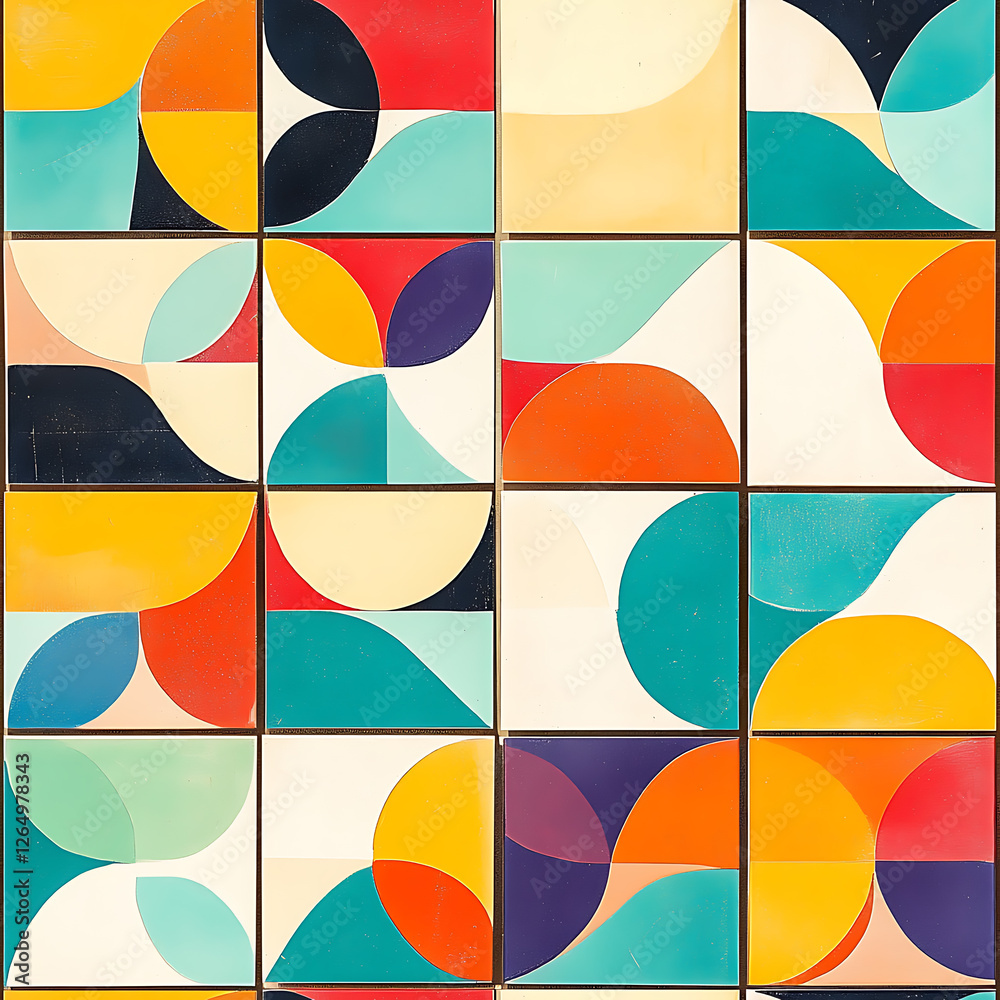 Obraz premium Carpet or tile patterns for interior decoration