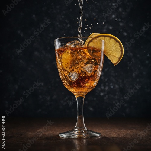 Describe a drink that could tell a story.