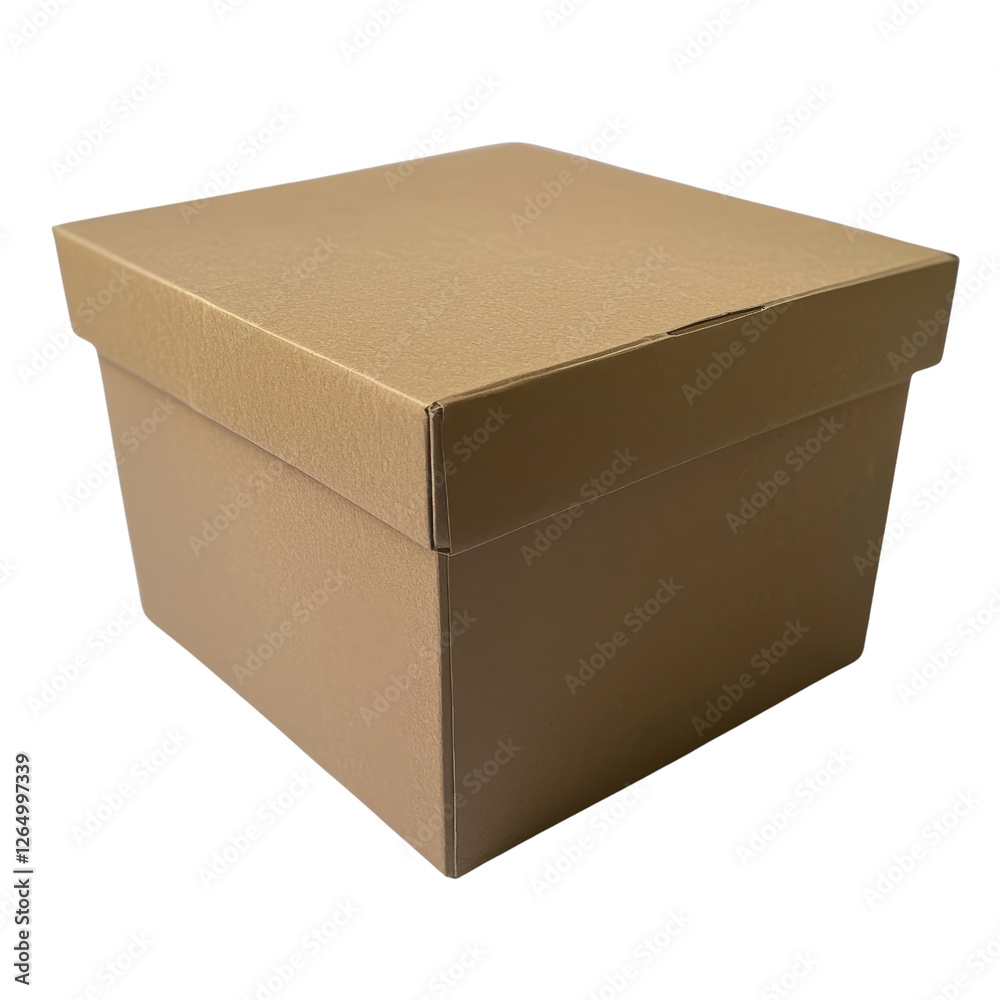Simple Brown Cardboard Box for Packaging and Storage Solutions Simple Brown Cardboard Box for Packaging and Storage Solutions