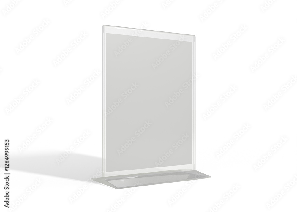 Fototapeta premium Customizable Flyer Stand Mockup