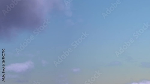 rainbow and clouds.