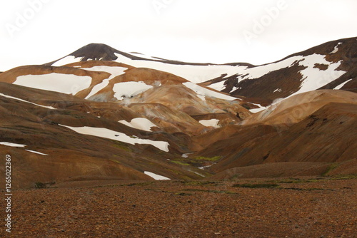 Landmannalaugar is a location in Iceland's Fjallabak Nature Reserve in the Highlands. It is on the edge of the Laugahraun lava field. This lava field was formed by an eruption in approximately 1477. I photo