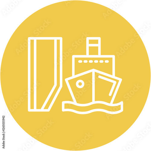 Cruise Terminal Icon