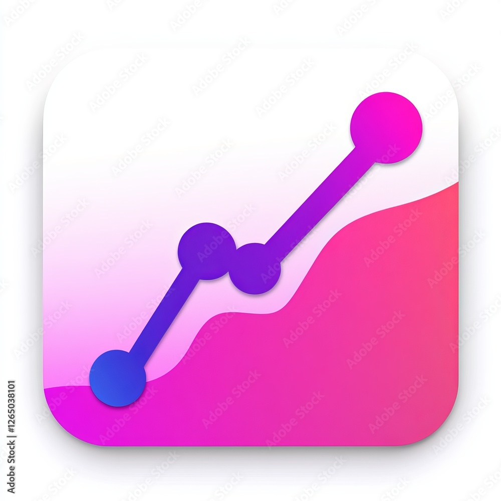 Dynamic Growth Icon: A Vibrant Visual Representation of Business Success and Progress Dynamic Growth Icon: A Vibrant Visual Representation of Business Success and Progress