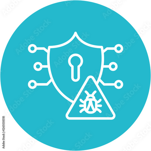 Cyber threat Icon