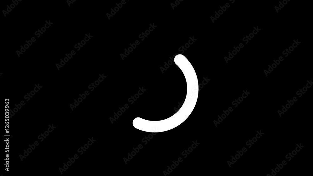 Animated circle loading icon on black background. Wheel loading moving concept icon animation. load spinning wheel icon. progress loading icon. Animated circle loading icon on black background. Wheel loading moving concept icon animation. load spinning wheel icon. progress loading icon.