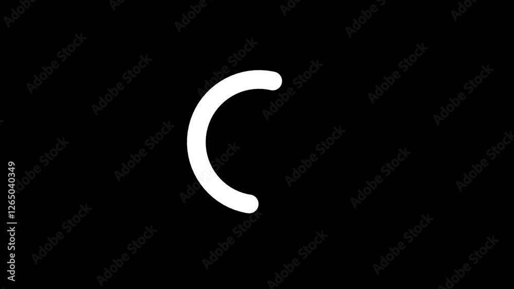 Animated circle loading icon on black background. Wheel loading moving concept icon animation. load spinning wheel icon. progress loading icon. Animated circle loading icon on black background. Wheel loading moving concept icon animation. load spinning wheel icon. progress loading icon.