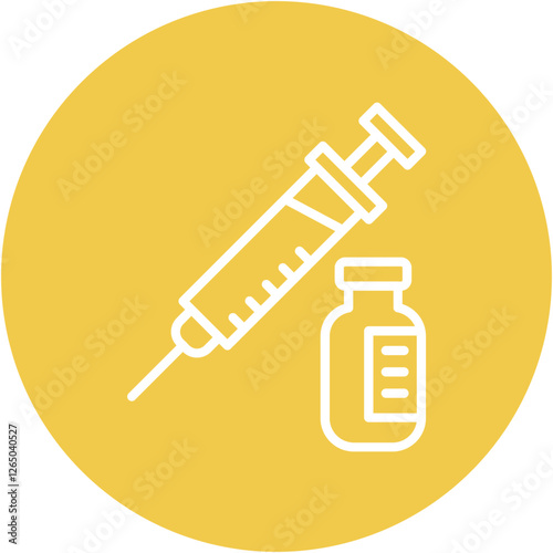 Vaccine Injection Icon