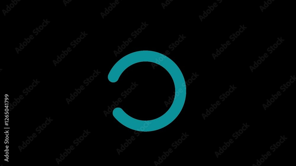 Animated circle loading icon on black background. Wheel loading moving concept icon animation. load spinning wheel icon. progress loading icon. Animated circle loading icon on black background. Wheel loading moving concept icon animation. load spinning wheel icon. progress loading icon.