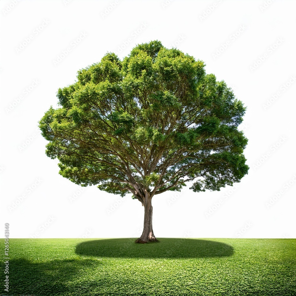 tree isolated on white background tree isolated on white background