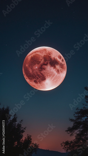 full moon in the night