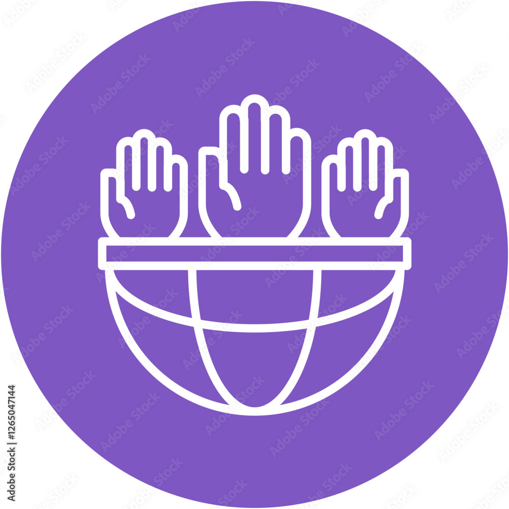 Obraz premium Volunteerism Icon