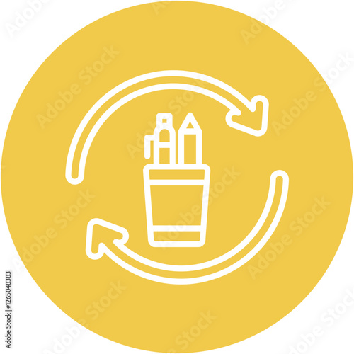 Recycled Crafts Icon