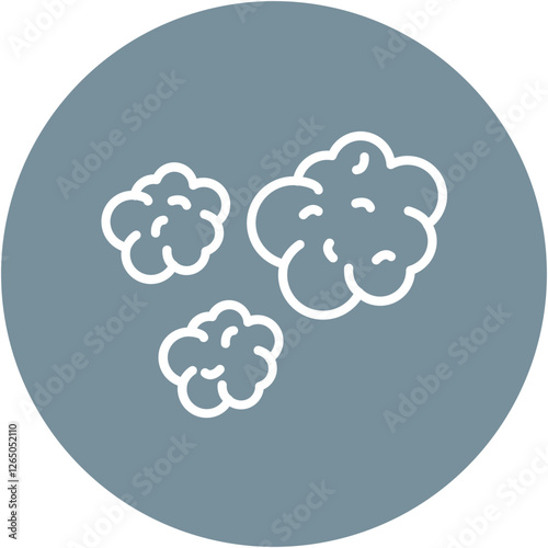 Smoke Cloud Icon